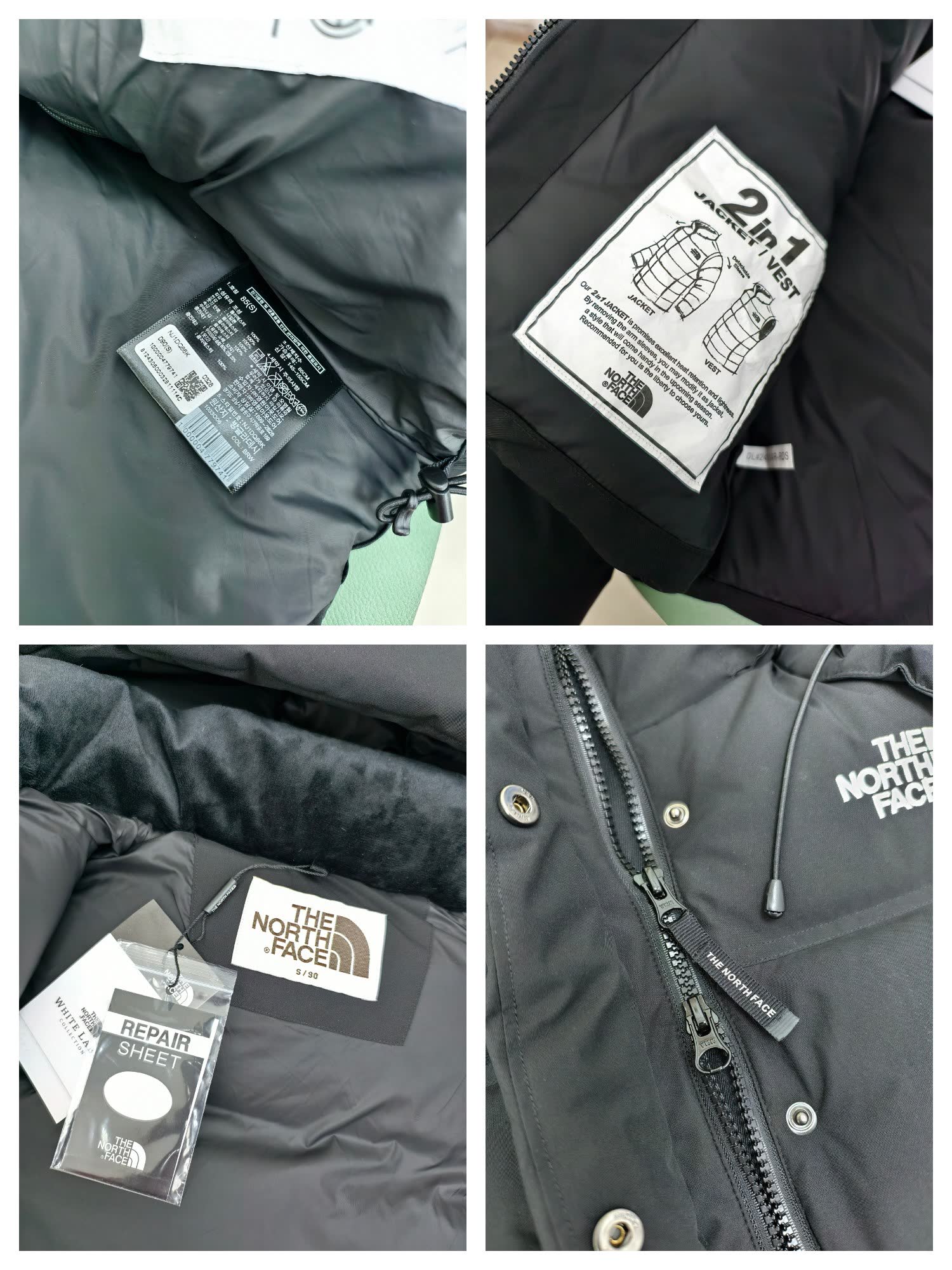The North Face 2-in-1 Hooded Down Jacket The North Face 2-in-1 Hooded Down Jacket